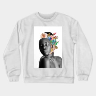 Flower face Crewneck Sweatshirt